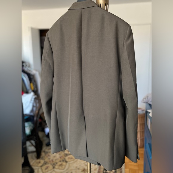 Givenchy U-Lock Wool Twill Blazer - Dark Khaki Green, Pristine Condition - Picture 5 of 13